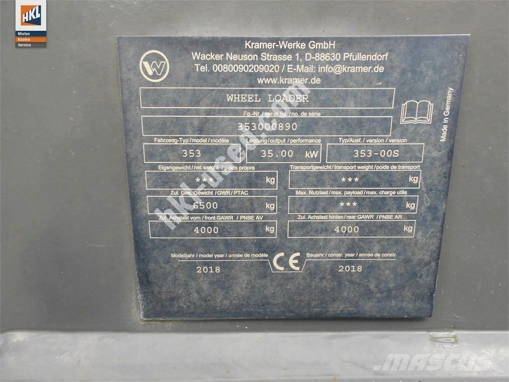 Kramer 5075 Pyöräkuormaajat