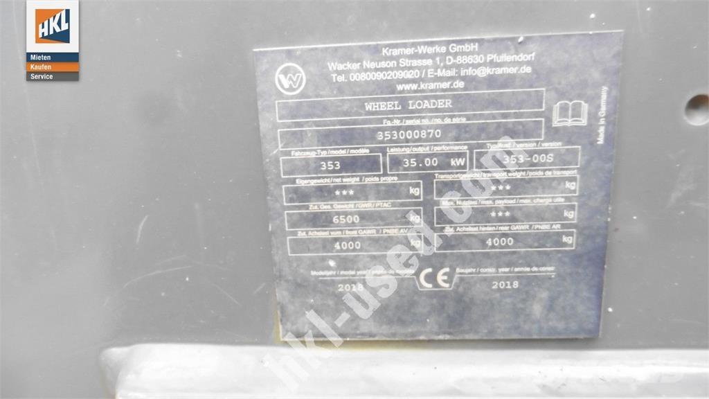 Kramer 5075 Pyöräkuormaajat