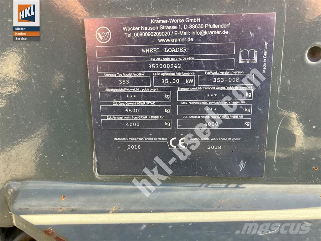 Kramer 5075 Pyöräkuormaajat