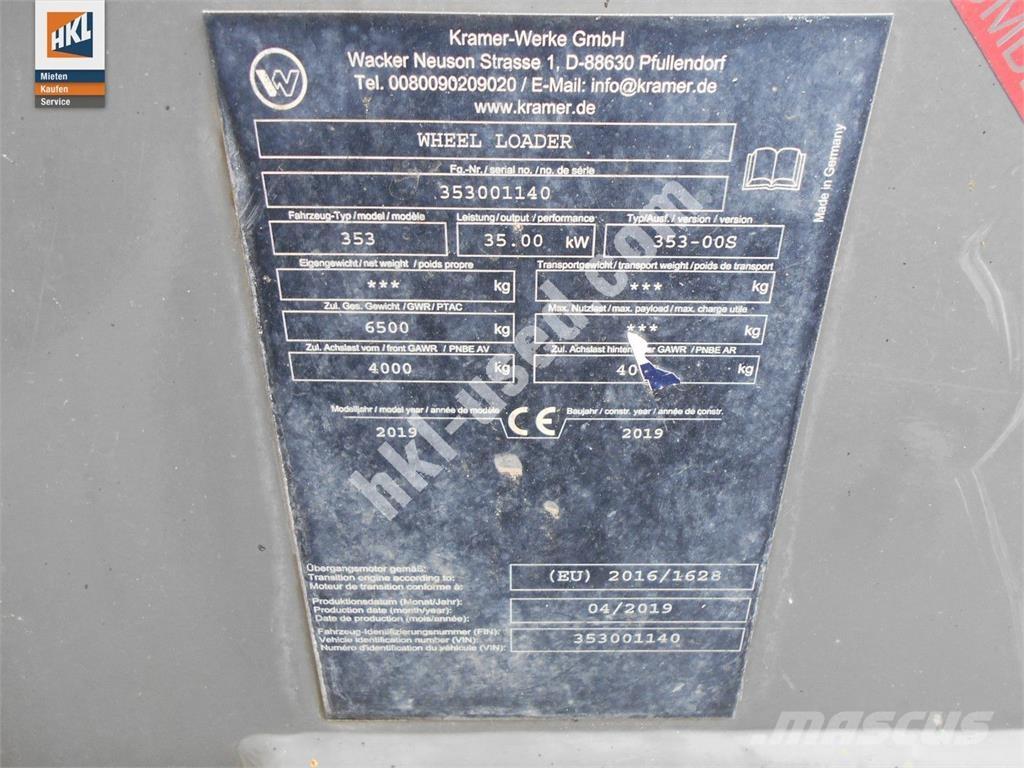 Kramer 5075 Pyöräkuormaajat