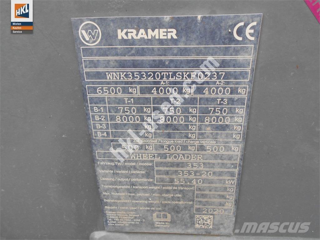 Kramer 5075 Pyöräkuormaajat
