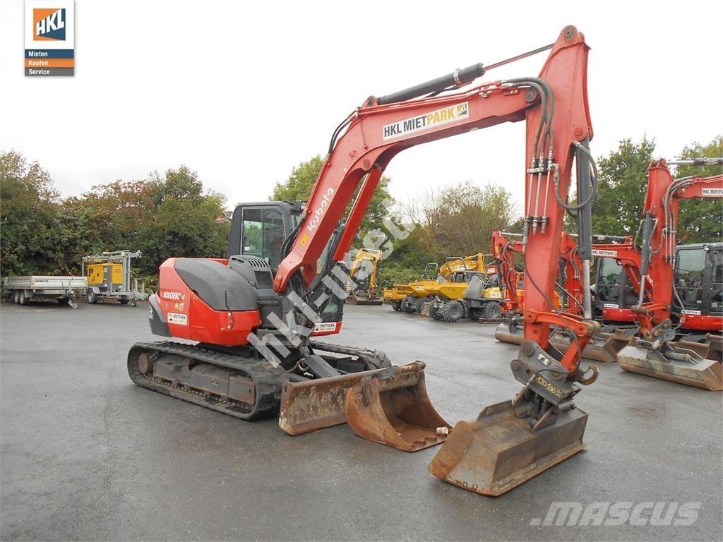 Kubota KX 080-4 Minikaivukoneet < 7t