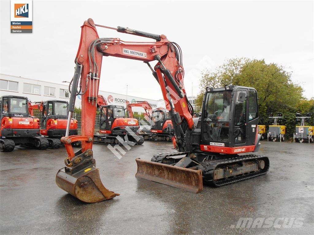 Kubota KX 080-4 Minikaivukoneet < 7t