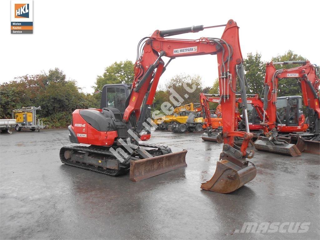 Kubota KX 080-4 Minikaivukoneet < 7t