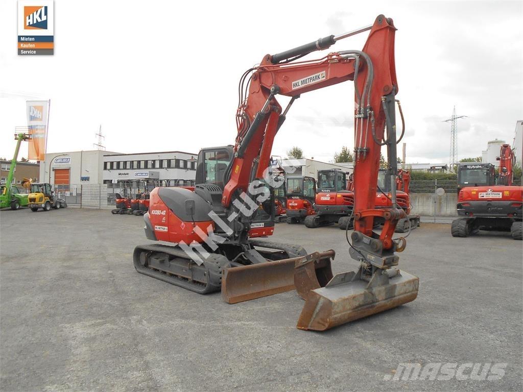 Kubota KX 080-4 Minikaivukoneet < 7t
