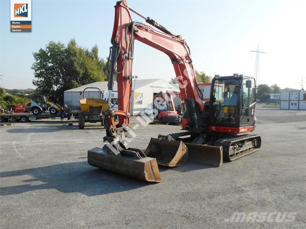 Kubota KX 080-4 Minikaivukoneet < 7t