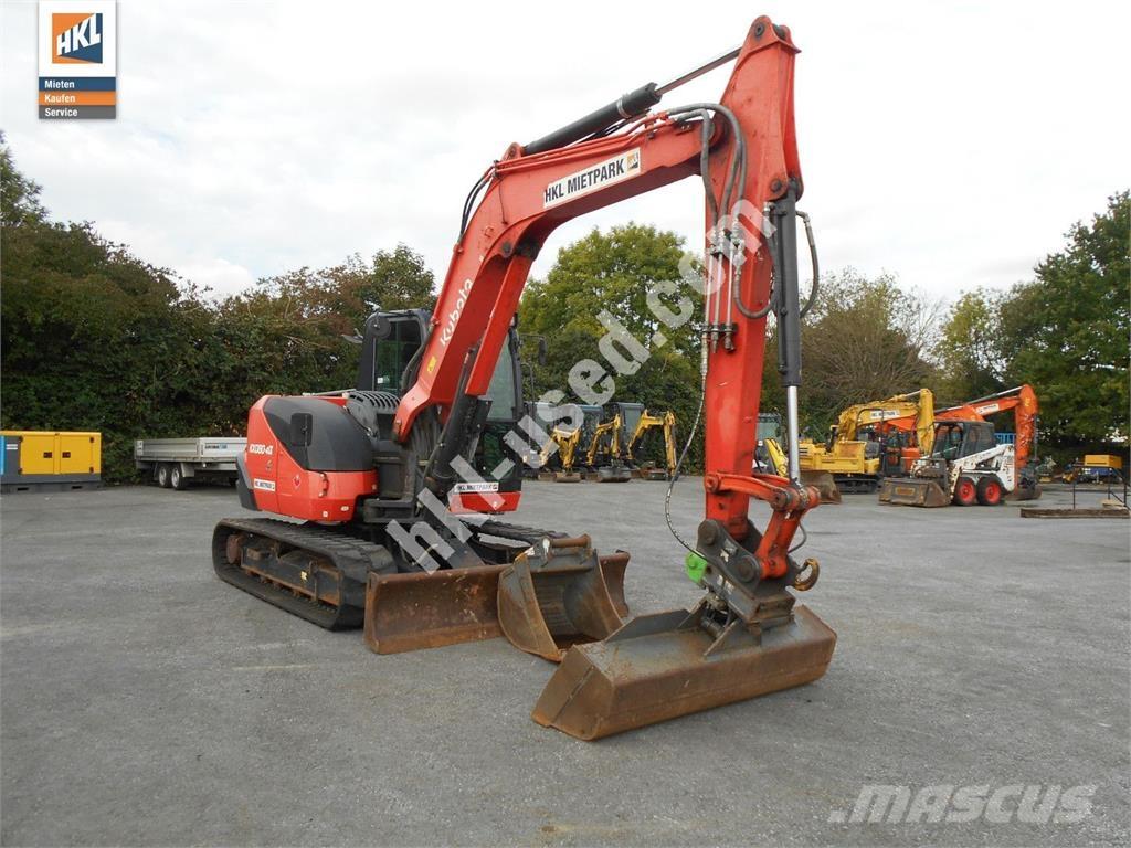 Kubota KX 080-4 Minikaivukoneet < 7t