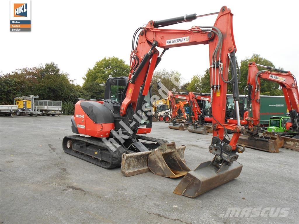 Kubota KX 080-4 Minikaivukoneet < 7t