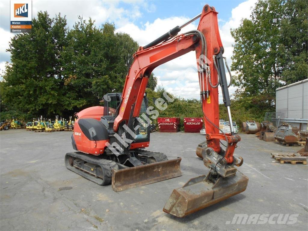 Kubota KX 080-4 Minikaivukoneet < 7t