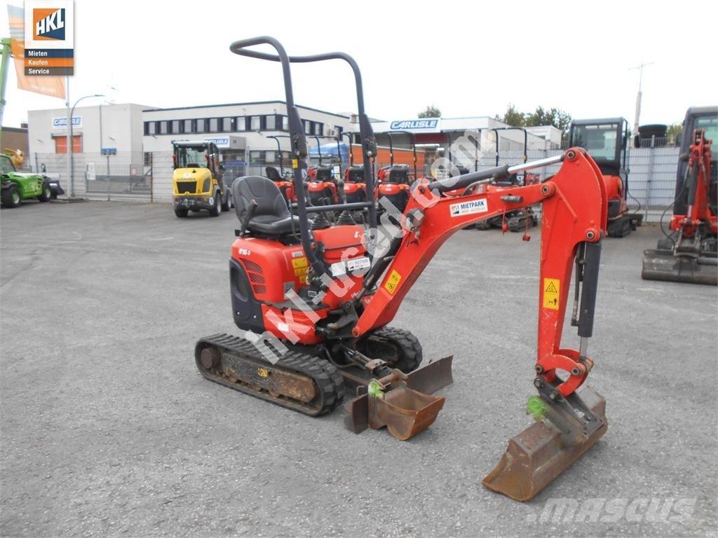 Kubota U 10-3 Minikaivukoneet < 7t