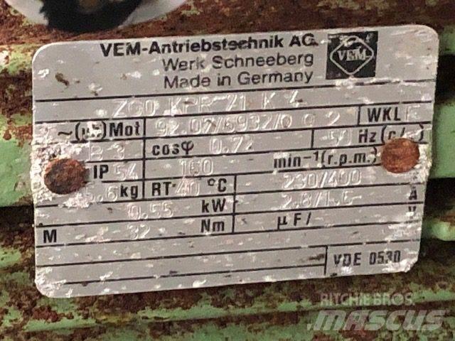  0,55 kW VEM E-Motor Moottorit