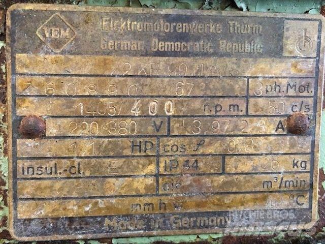  0,8 kW VEM E-Motor Moottorit