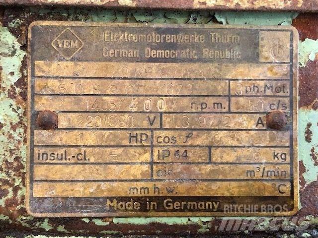  0,8 kW VEM E-Motor Moottorit