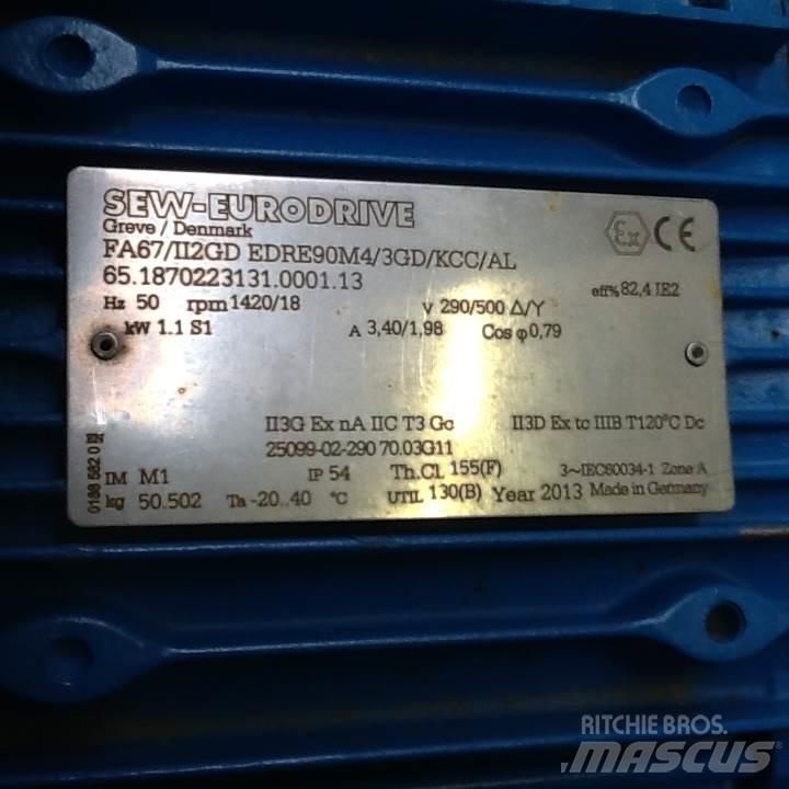  1,1 kW SEW E-Motor Moottorit