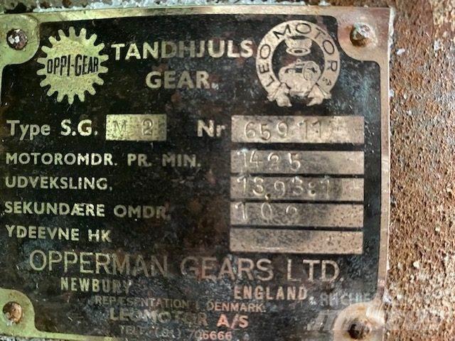  1,5 HK Thrige Gearmotor Moottorit