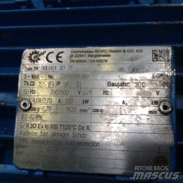  1,5 kW Nord E-Motor Moottorit