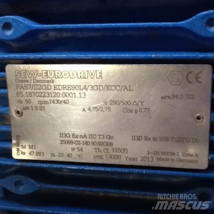  1,5 kW SEW E-Motor Moottorit