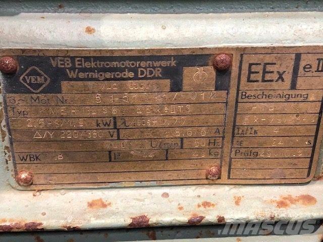  1,9 kW VEM E-Motor Moottorit