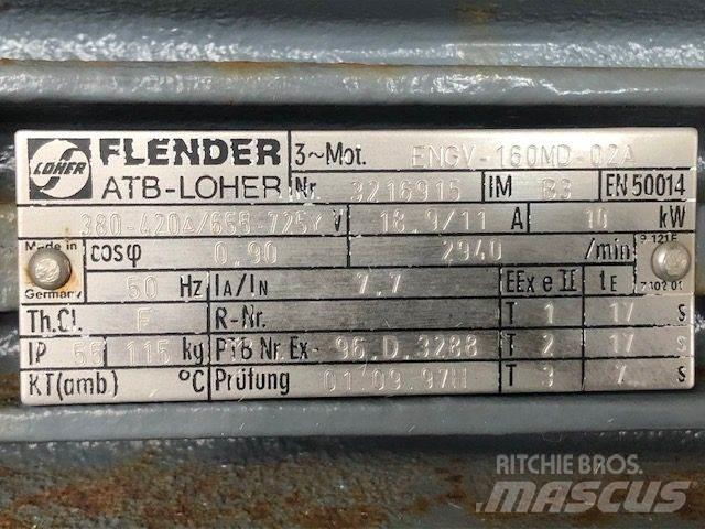  10 kW Flender E-Motor Moottorit