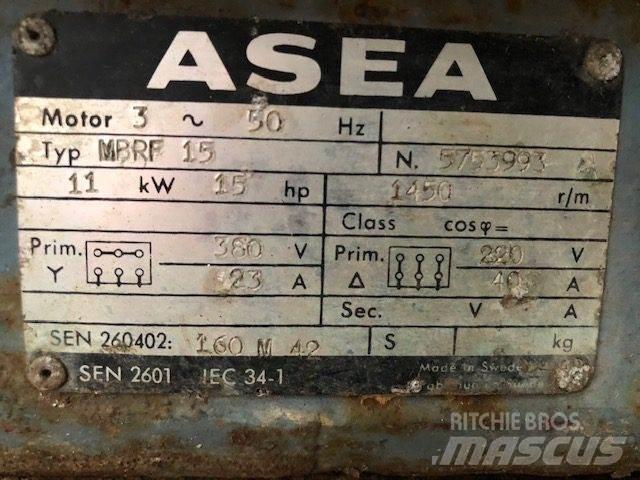  11 kW Asea MBRF 15 E-Motor Moottorit