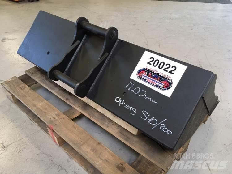  1200 mm Rabatskovl Muut koneet