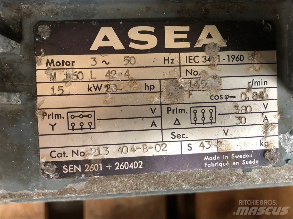  15 kW ASEA E-Motor Moottorit