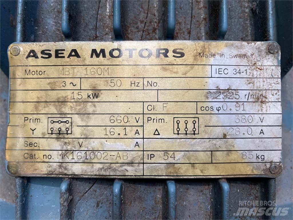  15 kw Asea MBT160M E-motor Moottorit