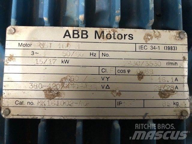  17 kW ABB MBT 160 E-Motor Moottorit