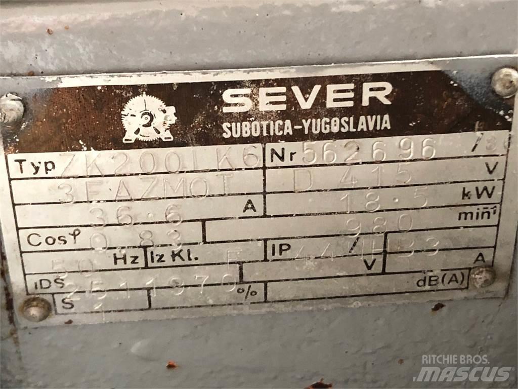  18,5 kW Sever E-Motor Moottorit