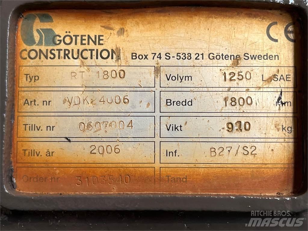  1800 mm Planerskovl Muut koneet