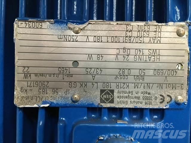  22 kw Gearmotor Moottorit
