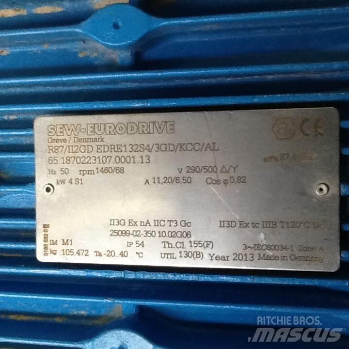  4,0 kW SEW E-Motor Moottorit