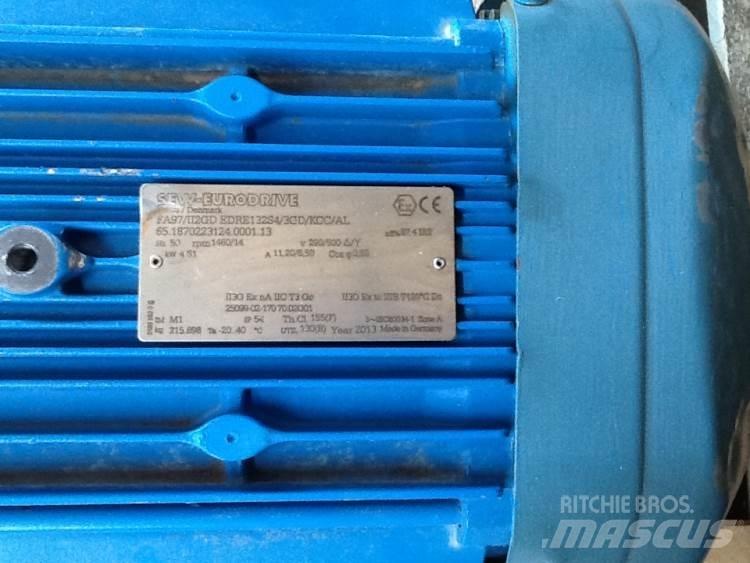  4 kW SEW-Eurodrive E-Motor Moottorit