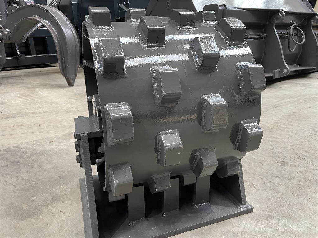 470 mm kompaktorhjul Kumipyöräjyrät