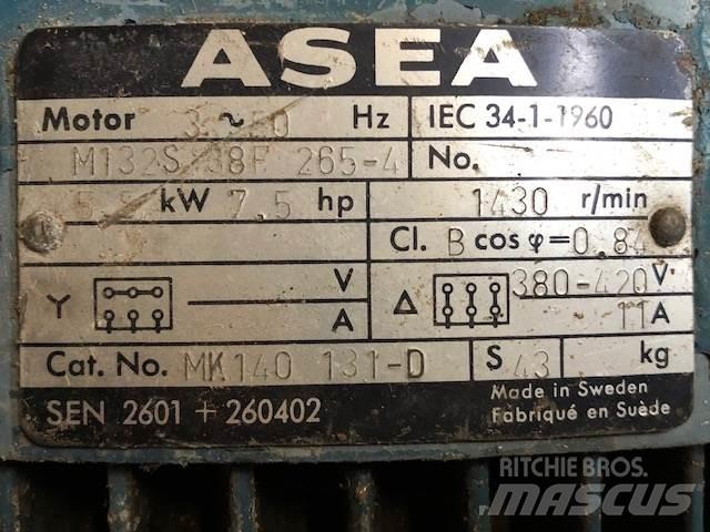  5,5 kW Asea E-Motor Moottorit