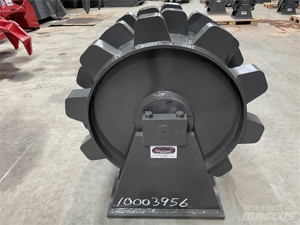  570 mm kompaktorhjul Kumipyöräjyrät