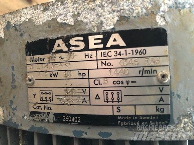 7,5 kW Asea E-Motor Moottorit