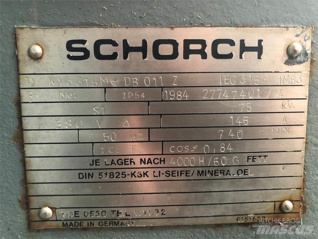  75 kW Schorch E-Motor Moottorit