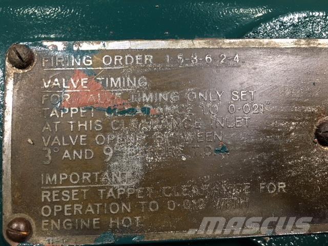  AEC 6 cyl. motor Moottorit