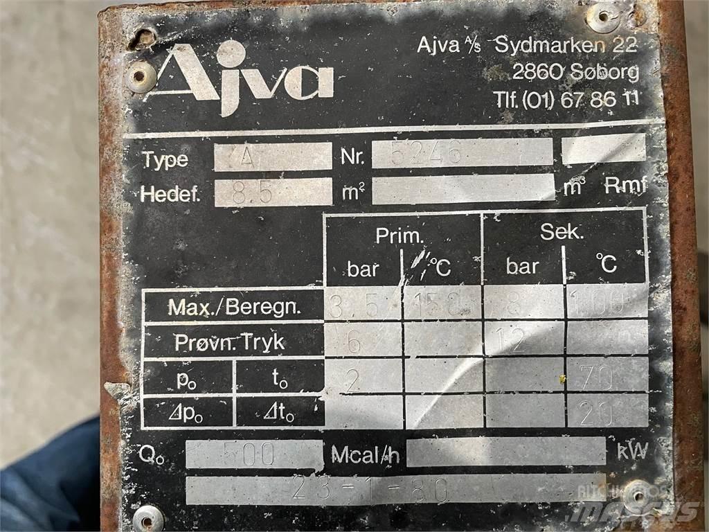  Ajva Type A varmeveksler Muut koneet