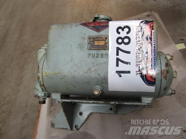 Bowman FH260 Varmeveksler Muut koneet
