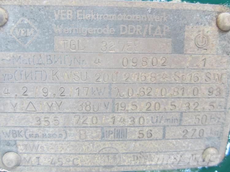  Capstan spil VEB TGL 32755 Vinssit, nostolaitteet ja materiaalinostimet