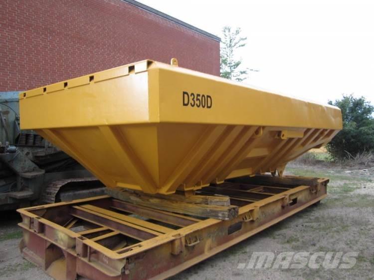 CAT D350D dumperkasse, brugt Minidumpperit