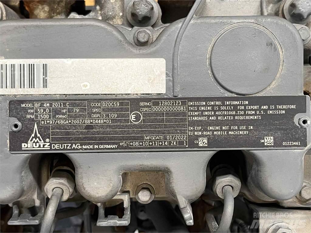 Deutz BF 4M 2011 C motor Moottorit