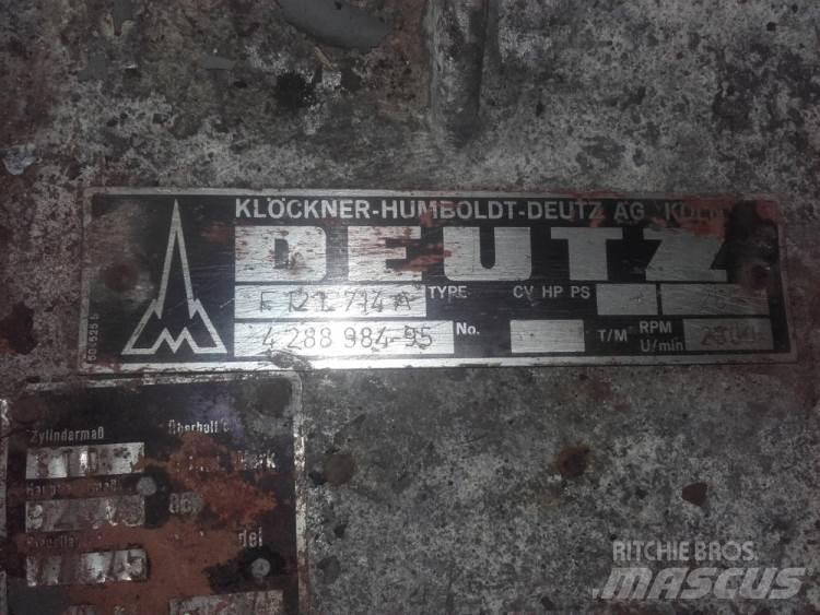 Deutz F12L 714A motor Moottorit