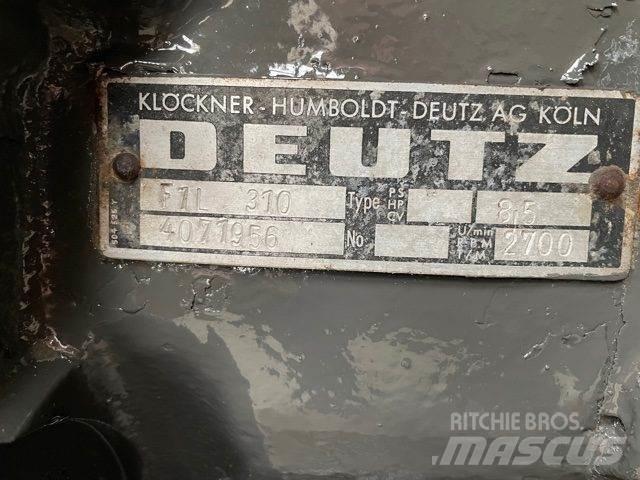 Deutz F1L 310 motor Moottorit