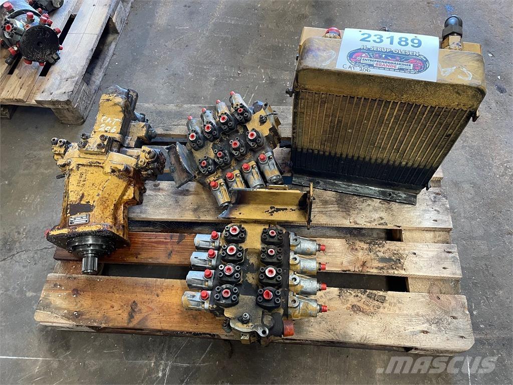  Diverse dele ex. Cat 206 Hydrauliikka