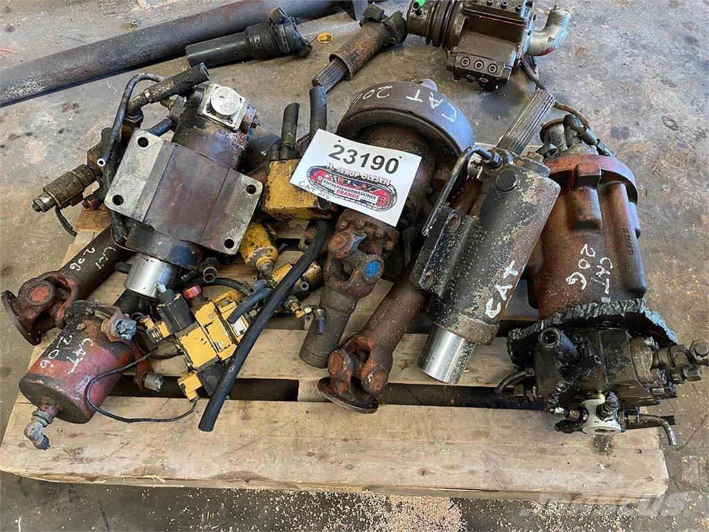  Diverse dele ex. Cat 206 Hydrauliikka