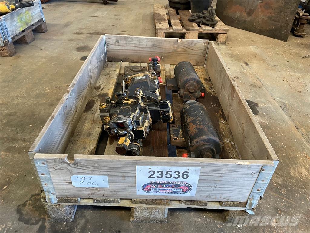  Diverse dele ex. Cat 206 Hydrauliikka
