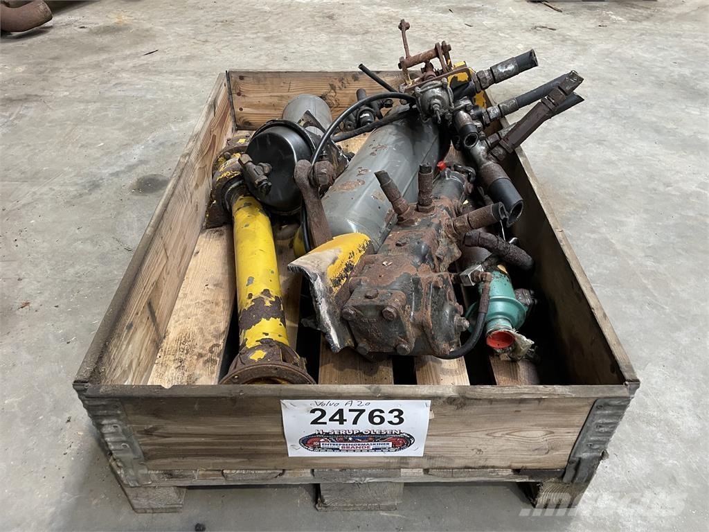  Diverse dele ex. Volvo A20 Hydrauliikka